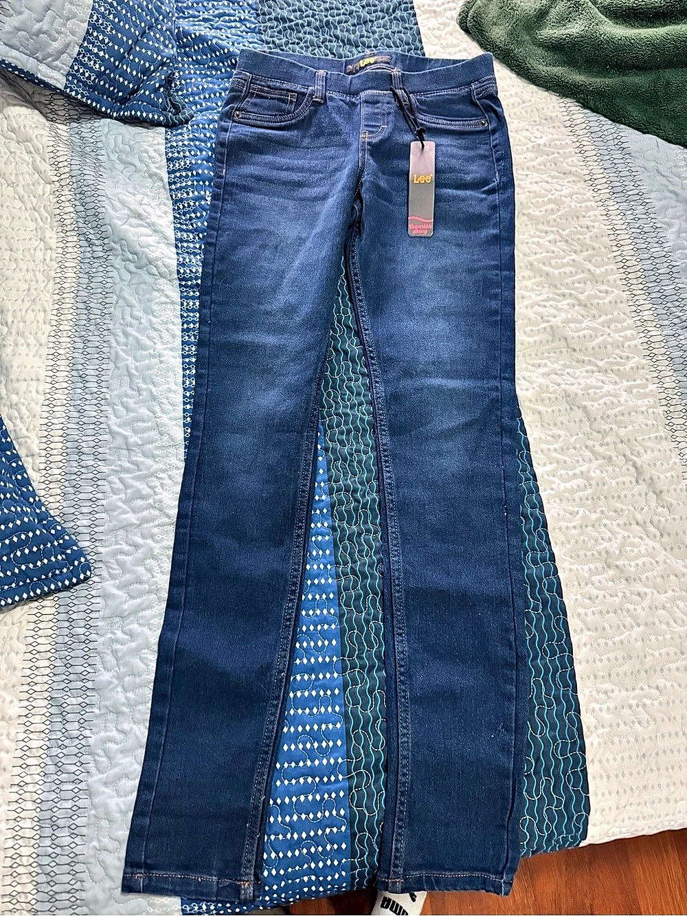 Lee Slimming Fit Straight Leg Jeans Blue Waist 10